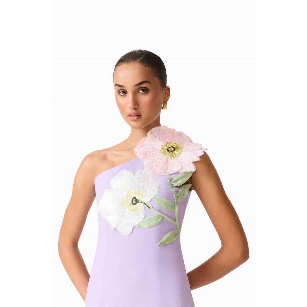 NEW ELLIATT hope mini dress in pastel purple - Picture 4 of 5